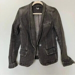 Marc Jacobs Vintage Denim Blazer  Jacket 100% cotton made in USA